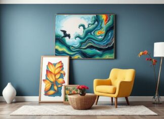 Sanatın Gücü: Evlerinize Rengi ve Yaşamı Katın The Power of Art: Bringing Color and Life to Your Homes