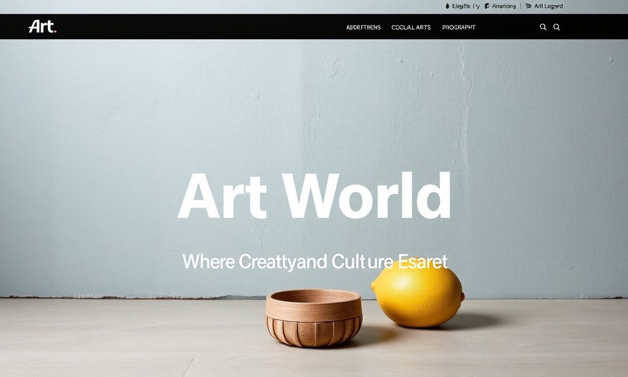 Sanat Dünyası: Kreativite ve Kültürün Kesiştiği Nokta