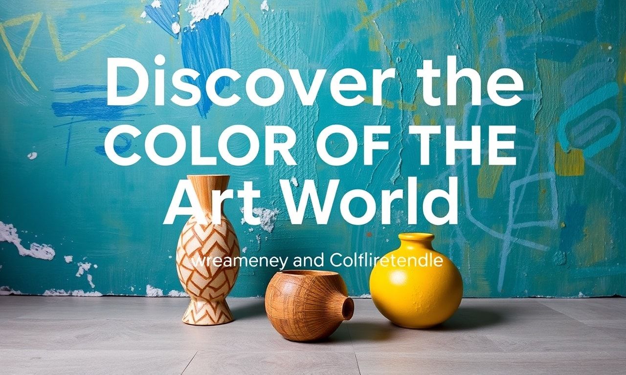 Sanat Dünyasının Rengini Keşfedin: Kreativite ve Kültürün Kesiştiği Yerde