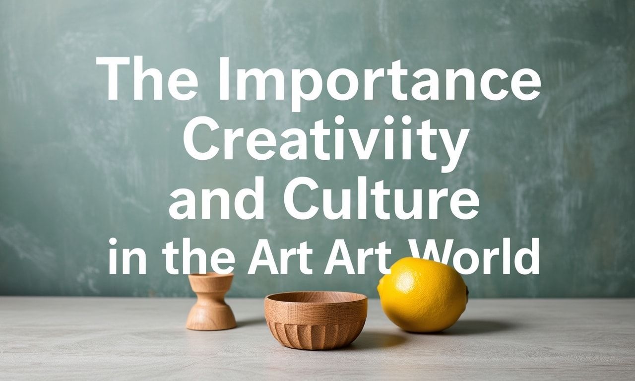 Sanat Dünyasında Kreativite ve Kültürün Önemi