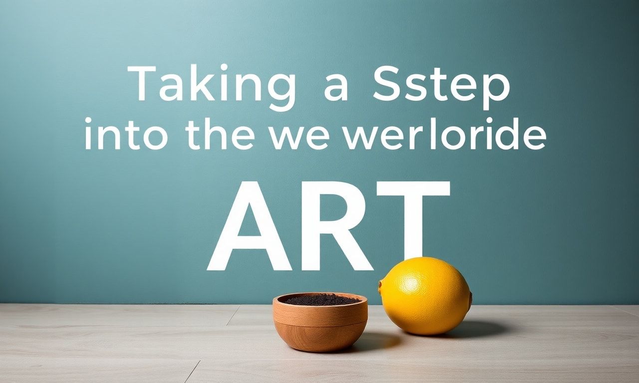 Sanatın Dünyasına Adım Atmak: Kreativite ve Kültürün Buluştuğu Alan