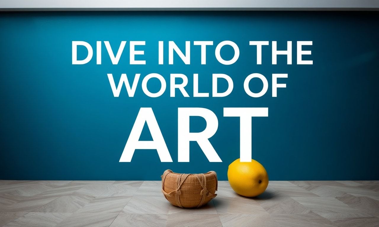 Sanatın Dünyasına Dalış: Kreativite ve Kültürün Kesiştiği Noktada