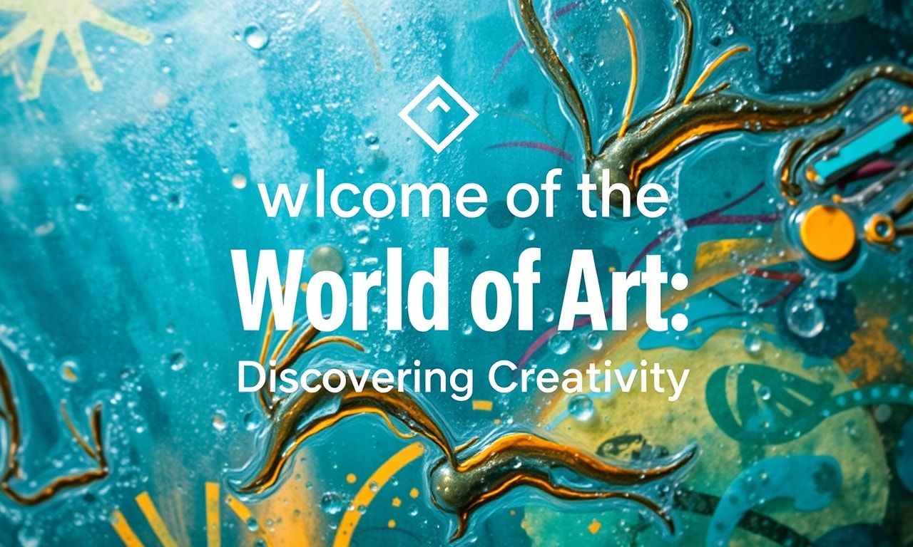 Sanatın Dünyasına Hoş Geldiniz: Kreativitenin Keşfi