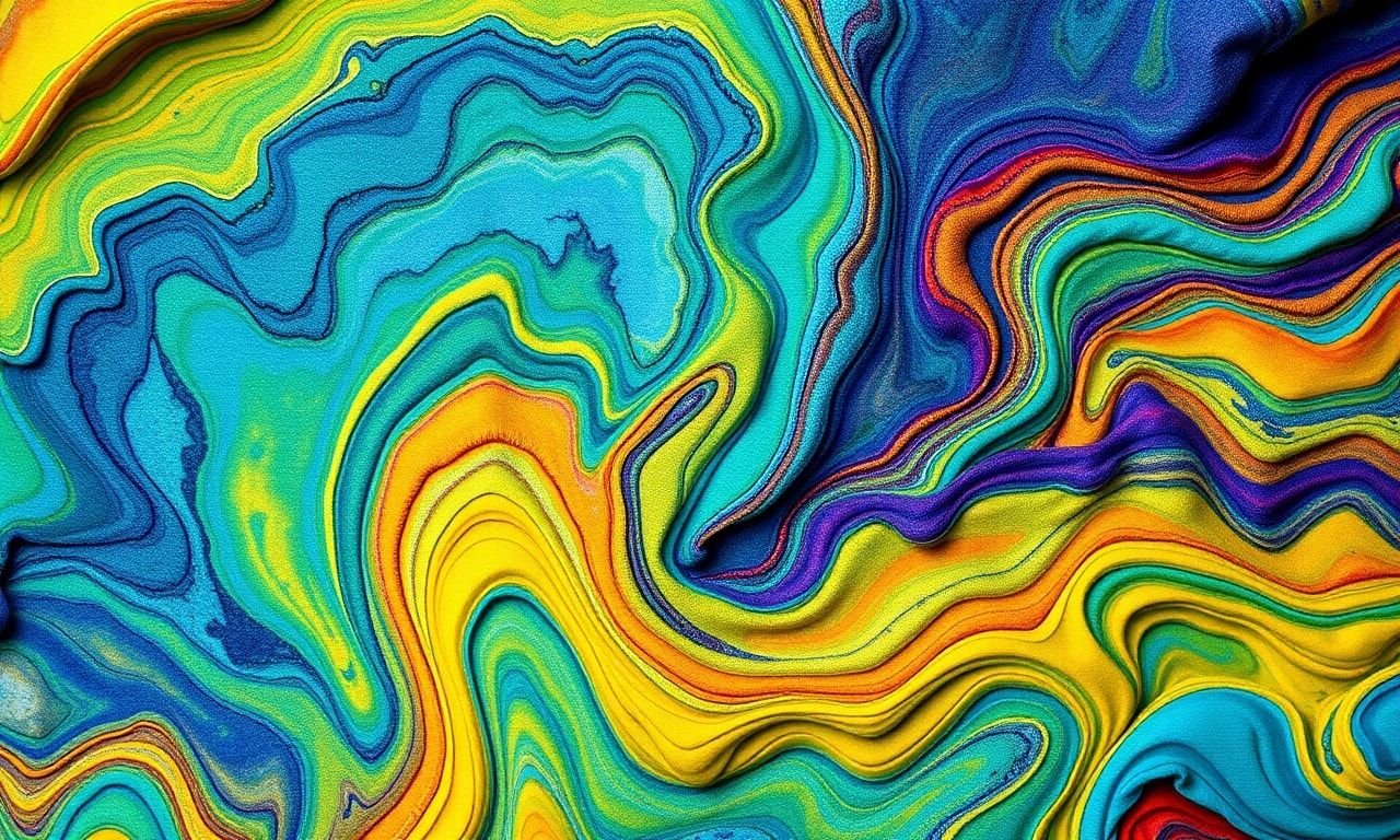 Sanatın Dünyasında Renklerin Büyücüğü: Kumaş Boyama