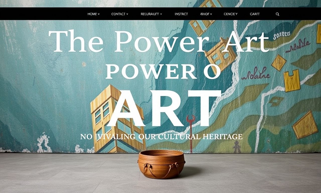 Sanatın Gücü: Kültürel Mirasımızı Yaşatmak