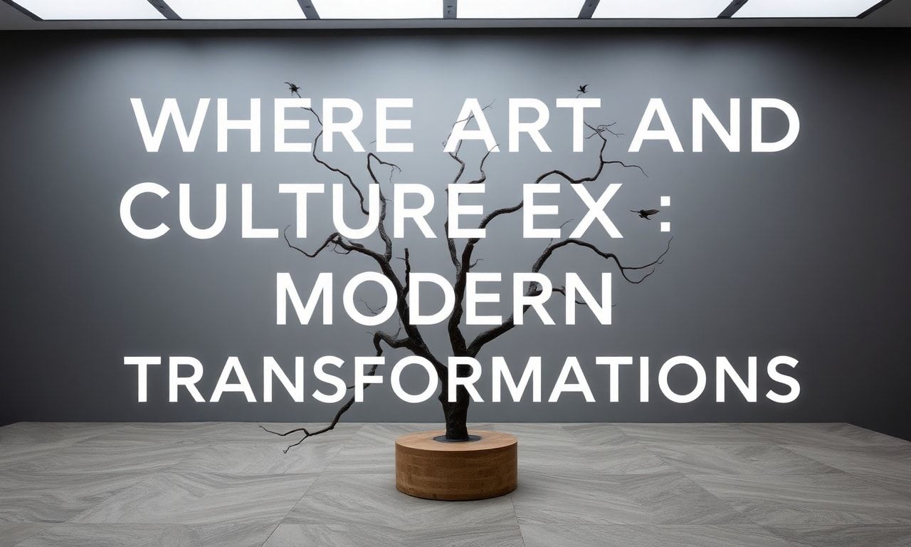 Sanat ve Kültürün Kesiştiği Yollar: Modern Dönüşümler